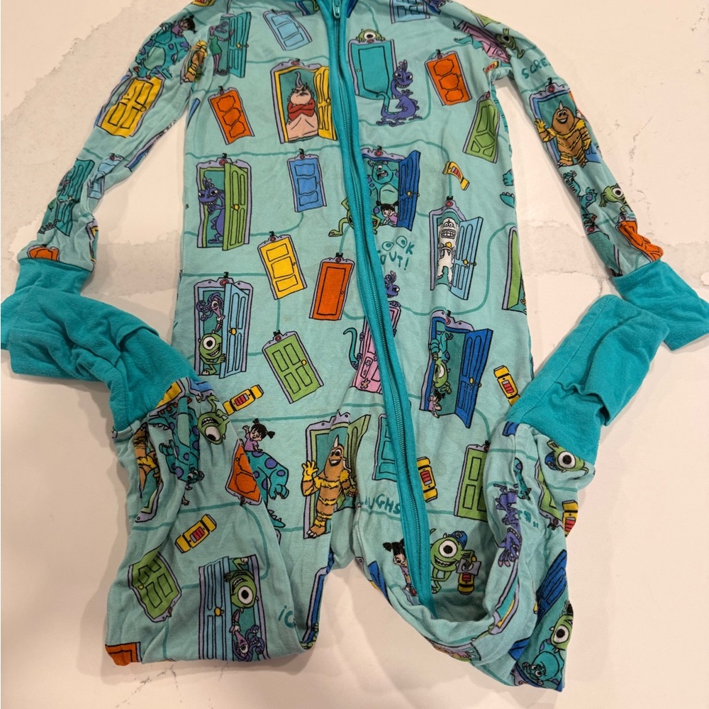 Little Sleepies Monsters Inc zippy 2t